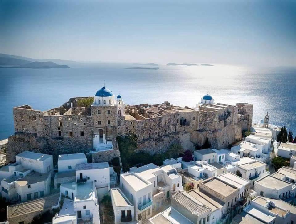 Asvestoti Mesonettes Blue Light Σιελ Μεζονετεs Hotel Pera Gyalos Exterior foto